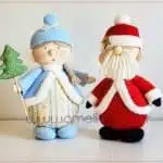Projeto Digital PDF: Molde Dupla de Natal