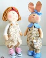 Projeto Digital PDF: Molde Boneca e Coelha Alice - Imagem 2