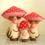 PDF Sewing Pattern: Mushrooms