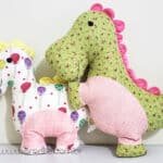 Projeto Digital PDF: Molde Dino Naninhas