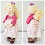 Projeto Digital PDF: Molde Boneca Gravidinha