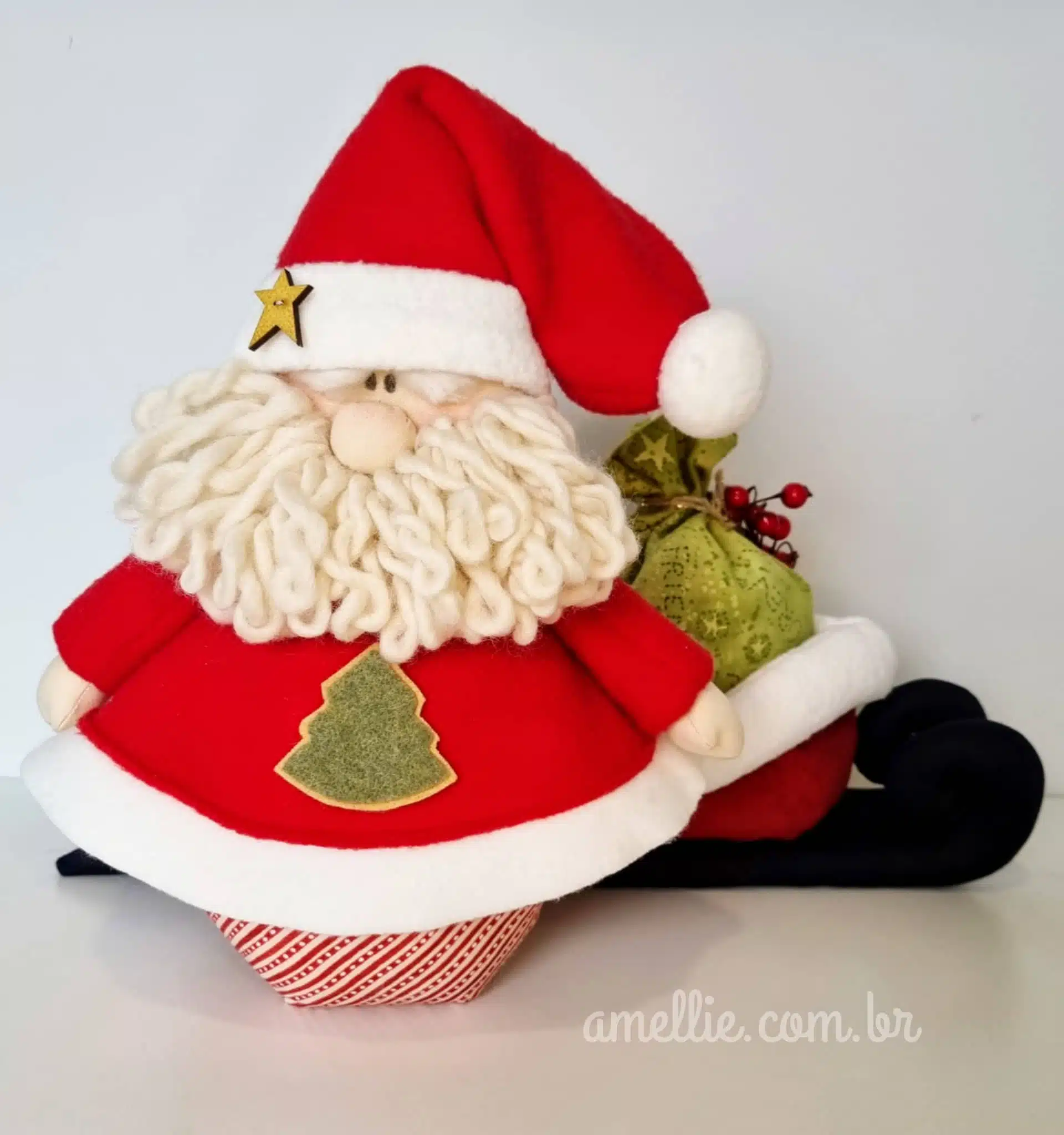 Proyecto / Patron: Papá Noel de Trineo - Imagen 1