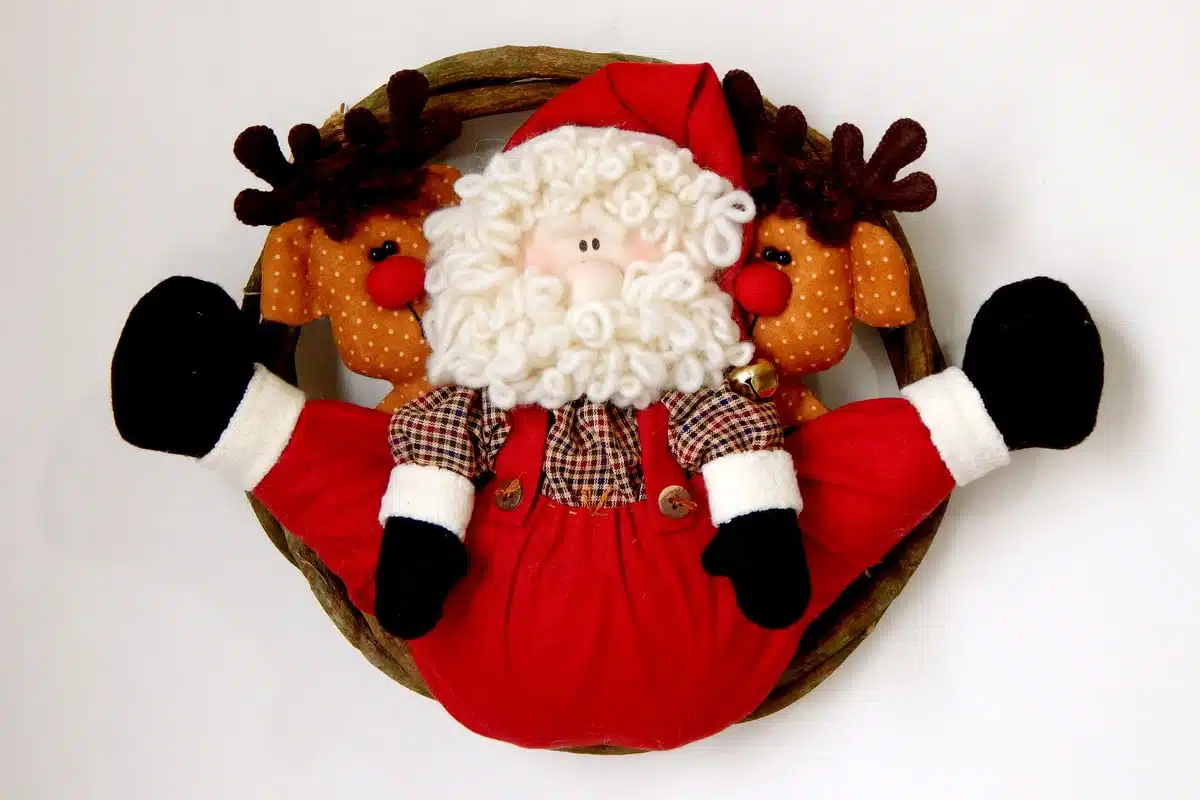 Projeto Digital PDF: Molde Noel Guirlanda - Imagem 1