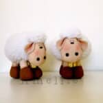 Projeto Digital PDF: Molde Ovelhinha Lili