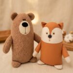 Projeto Digital PDF: Molde O Urso e A Raposa