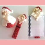 Projeto Digital PDF: Molde Papai Noel e Marcador