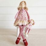 PDF Sewing Pattern: Mom doll and her little daugther