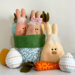 PDF Sewing Pattern: Bunny Basket Pattern