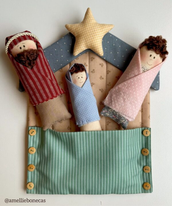 PDF Sewing Pattern: Toy Nativity Scene - Image 2