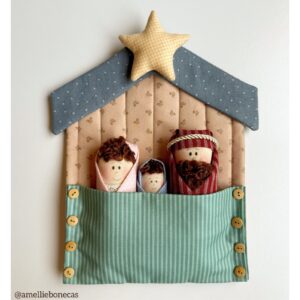 PDF Sewing Pattern: Toy Nativity Scene