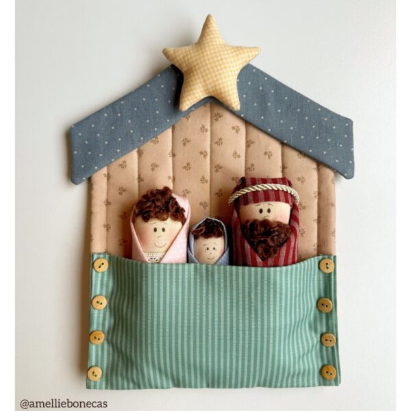 PDF Sewing Pattern: Toy Nativity Scene - Image 1