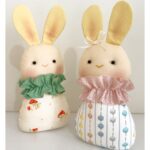 Projeto Digital PDF: Molde Coelhos Fofos